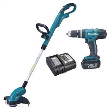 (NY) KOMBIKIT MAKITA DLX2114S 18V, Ord. pris inkl. moms: ca 3200kr
