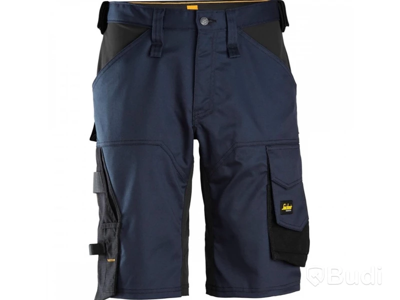 Stretchshorts 6153 marinblå/ svart. Stl 48. Snickers workwear. Ord. pris inkl. moms: ca 1100 kr.