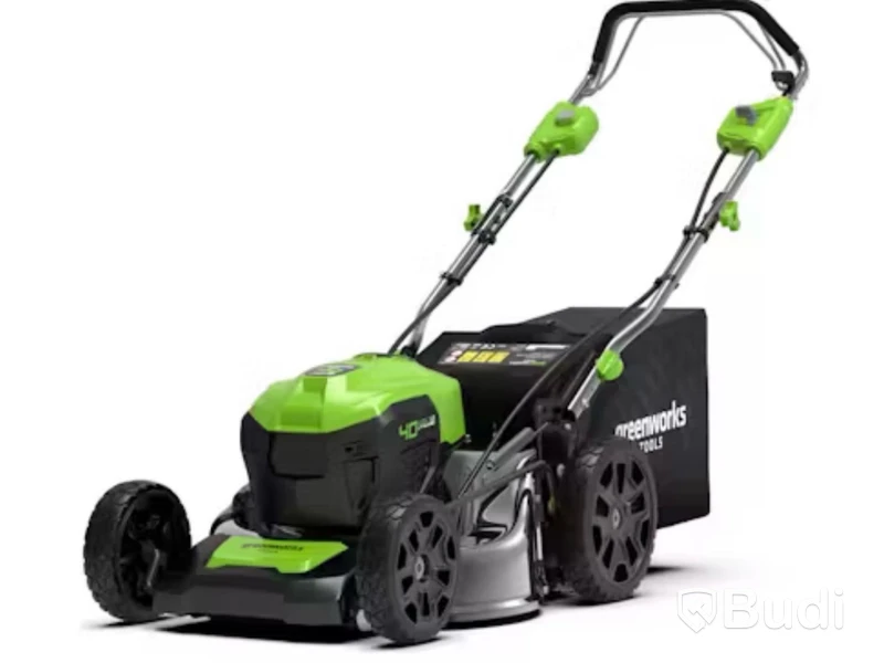 Gräsklippare Greenworks 40V 46cm. Ord. pris inkl. moms: ca 4500 kr