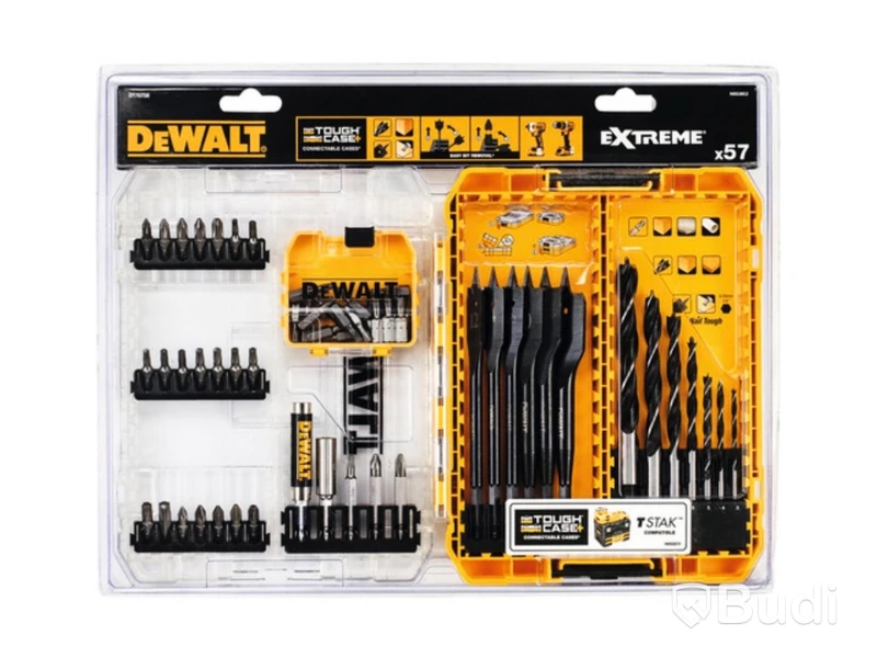 Borr- och bitssats 57 delar. Dewalt. Ord. pris inkl. moms: ca 595 kr