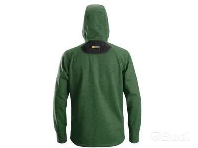Fleece hoodie. Herr. Snickers workwear. Grön/ svart. Storlek M. Ord. pris inkl. moms: ca 877 kr