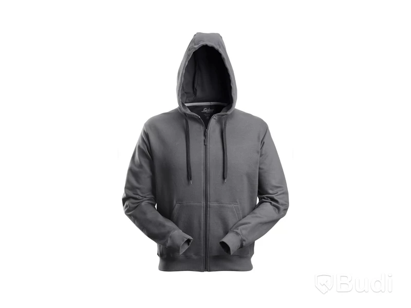 Hoodie med dragkedja. Herr. Storlek L. Stålgrå. Snickers workwear. Ord. pris inkl. moms: ca 780 kr.