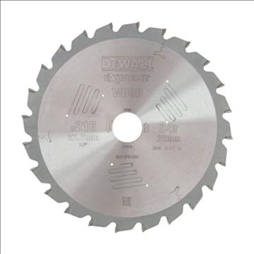 (NY) Sågklinga Dewalt, 216mm, 24T, DT4310, Ord. pris inkl. moms: ca 500 kr