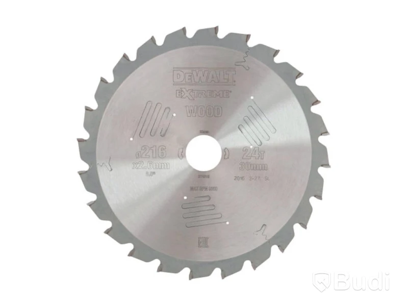 Sågklinga Dewalt, 216mm, 24T, DT4310, Ord. pris inkl. moms: ca 500 kr
