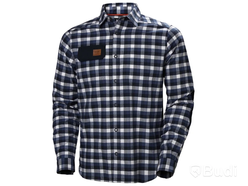 Arbetsskjorta i flanell. Herr. Helly hansen. Marinblå. Stl M. Ord. pris inkl. moms: ca 800 kr.