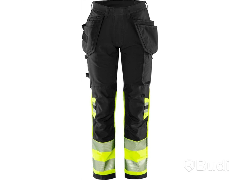 Midjebyxa FR 2663 GSTP svart/guk, green, varsel, KL1 DAM 38. Ord. pris inkl. moms: ca 1960 kr.