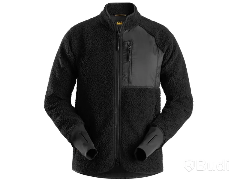 Teddyjacka, svart i stl L. Snickers workwear. Ord. pris inkl. moms: ca 1400 kr