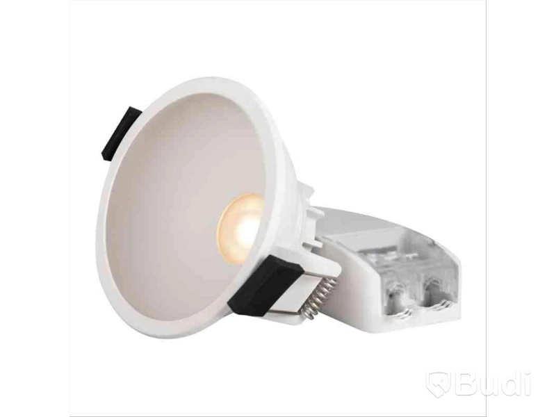 4 st. DOWNL 8W 680LM 3K IP44 VIT, 36° SPRID GLOBE G2 RECESSED, Ord. pris inkl. moms: ca 2400 kr