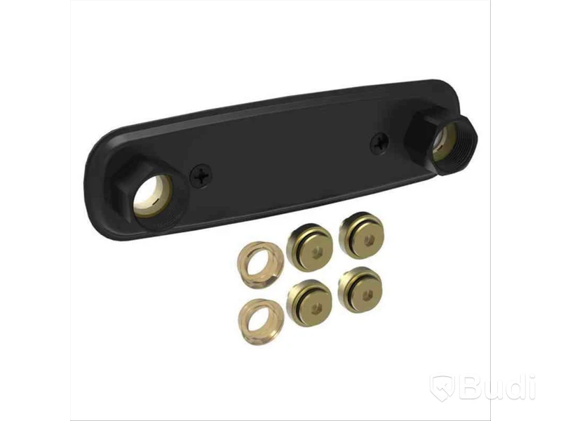 Blandarfäste, VATETTE BLAND.FÄSTE SVART DOLD, 160C\/C. CU12.15. PLAST 15.16, Ord. pris inkl. moms: ca 900 kr
