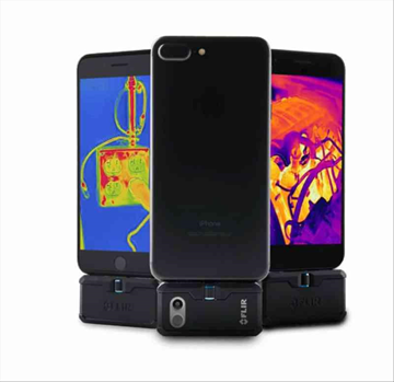 (NY) VÄRMEKAMERA FLIR ONE PRO, IOS, 160X120 PIXLAR, Ord. pris inkl. moms: ca 5000 kr