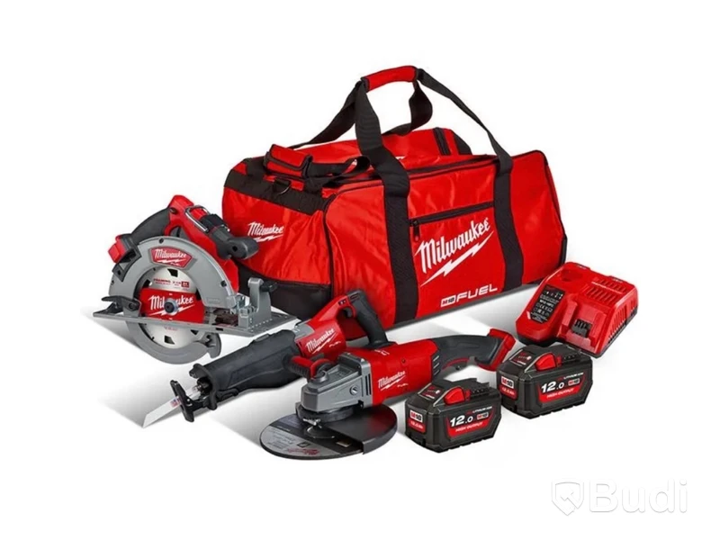 Verktygspaket, Milwaukee M18 FHPP3A-122B, Ord. pris inkl. moms: ca 14.000 kr