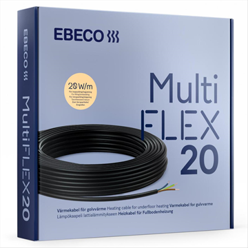(NY) VÄRMEKABEL EBECO MULTIFLEX, 44M\/870W, Ord. pris inkl. moms: ca 1500 kr