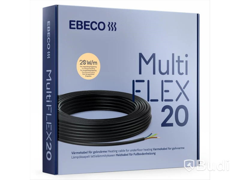 VÄRMEKABEL EBECO MULTIFLEX, 44M\/870W, Ord. pris inkl. moms: ca 1500 kr