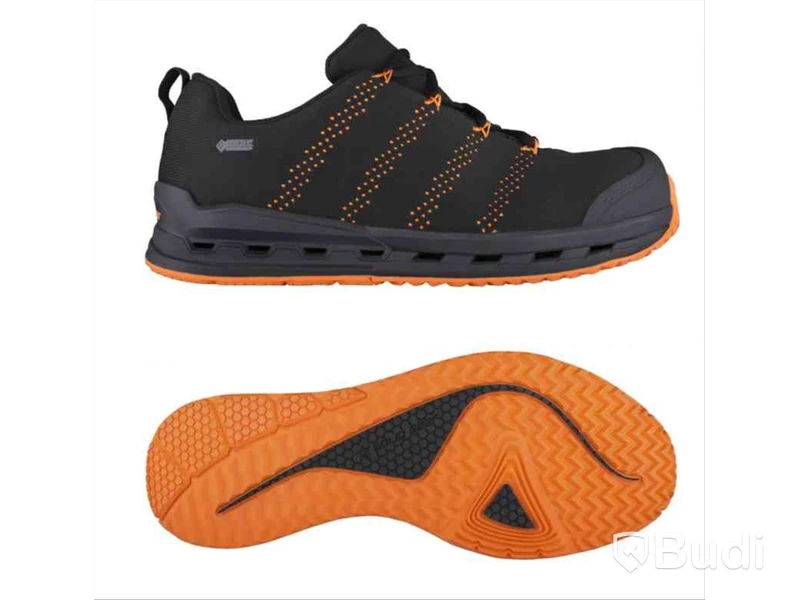 SKYDDSSKO SOLID GEAR ONE GTX, SVART\/ORANGE S3 STL. 44, Ord. pris inkl. moms: ca 2100 kr