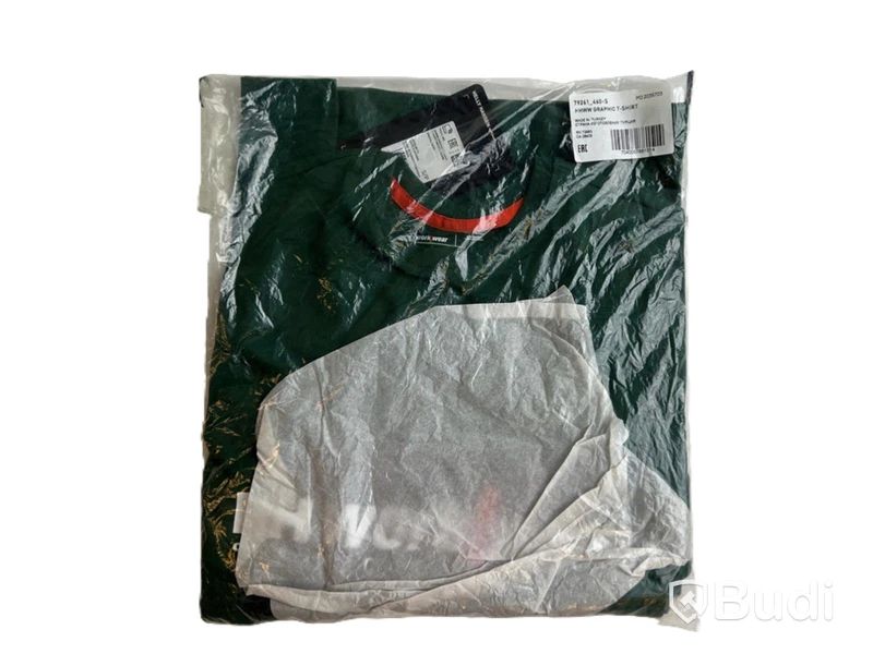 Parti med t-shirts i olika storlekar och modeller, Ord. pris inkl. moms: ca 1000 kr