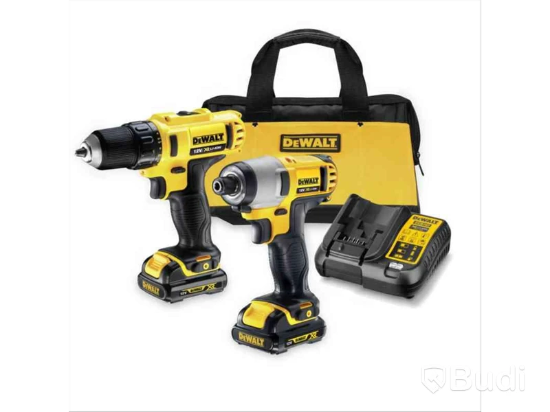 KOMBIKIT DEWALT DCK211C2, BORRM.SLAGSKRUVD. 10.8V 1.3AH, Ord. pris inkl. moms: ca 2000 kr