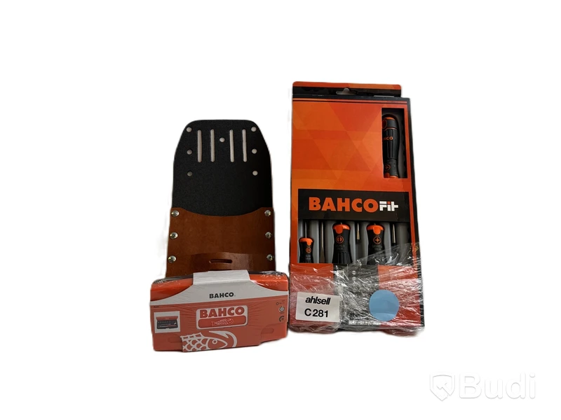 Parti med verktyg och produkter Bahco, Ord. pris inkl. moms: ca 900 kr