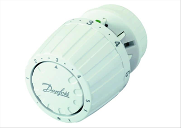 (NY) 4 st. TERMOSTATDEL DANFOSS, RA2990 INBYGGD GIVARE 7-28gr.C,