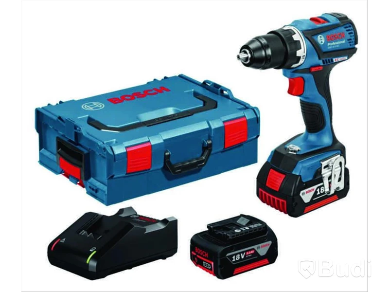 SKRUVDRAGARE BOSCH GSR 18V-EC, 2X5.0AH 18V 31\/60NM 0-1900RPM