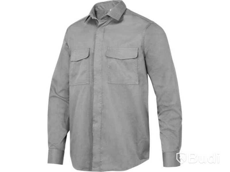 Skjorta 8510 grå snickers workwear stl. XL