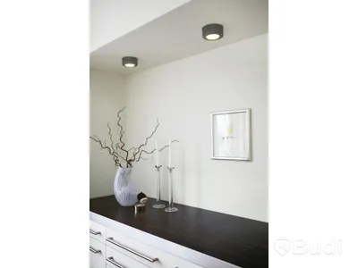2 st. Ifö Electric Cool Low IP23 Takarmatur 52 mm Grå, Totalt ord. pris inkl. moms: ca 2400 kr