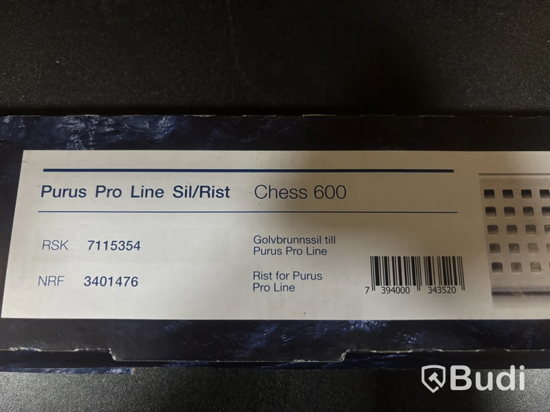 Golvbrunnssil Purus PRO Line Sil