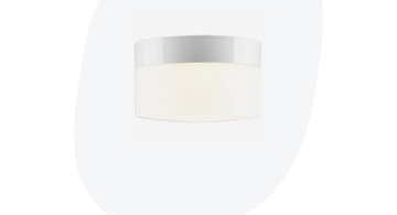 (NY) IFÖ ELECTRIC Opus 200 Porslinsarmatur E27, vit