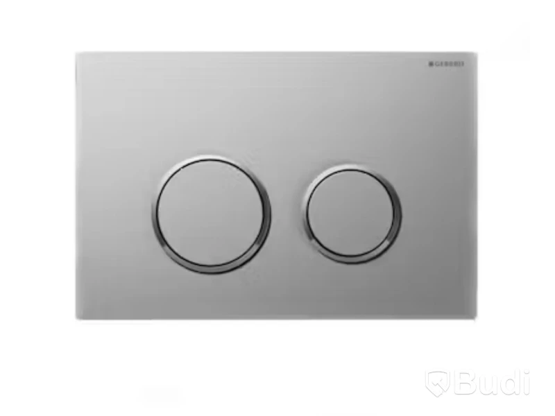 Spolknapp Geberit Omega 20 Matt/Blankförkromad