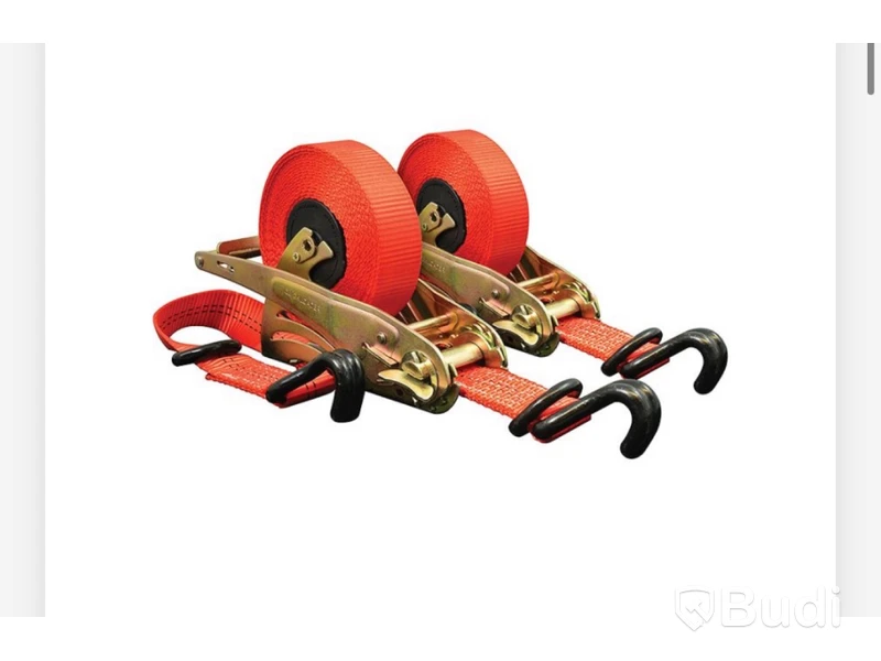 2 st. SPÄNNBAND QUICKLOADER RETRACTABLE 5M 2000KG 2-PACK