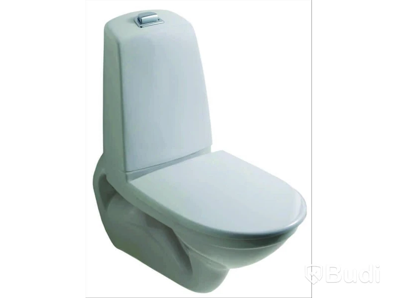 Vägghängd WC GBG NAUTIC WC 1522 HF VÄGG, 2/4L,S-C QR HÅRDSITS,C+M.CIST.  Tejpad WC