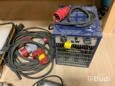 Bygg lampor Belysning 5 KV fläkt