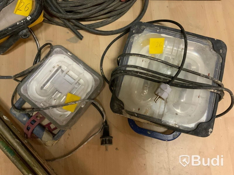 Bygg lampor Belysning 5 KV fläkt