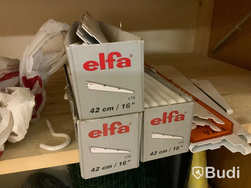 Elfa hyllstöd till Elfa Skenor