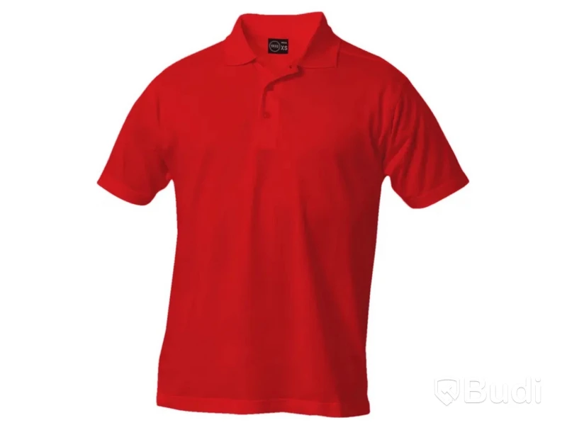 4 st. PIKÉT T-SHIRTS GESTO, KEB, LJUSGRÅ OCH RÖD STL. XS