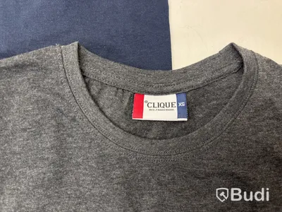 10 st. T-shirts Clique, olika modeller och färger, stl. XS