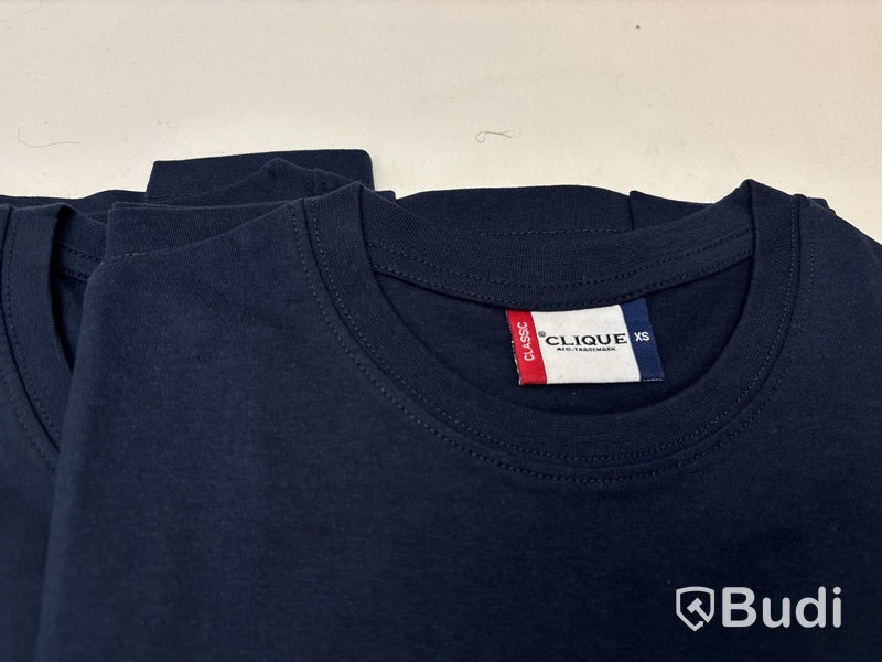 10 st. T-shirts Clique, olika modeller och färger, stl. XS