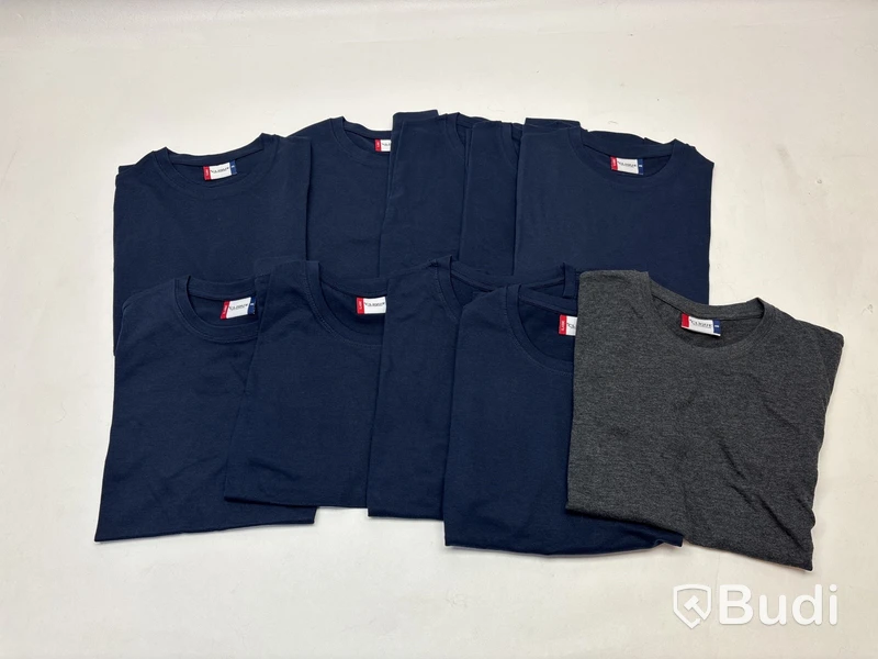 10 st. T-shirts Clique, olika modeller och färger, stl. XS