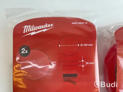 4 st. Förp. Tillbehör till polering Milwaukee