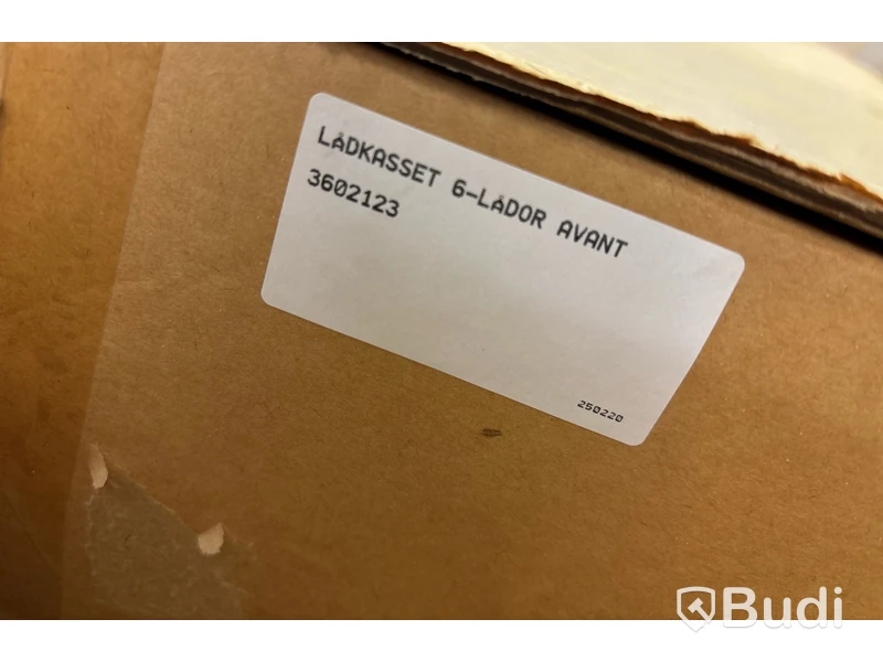 Lådor till Avant hyllsystem Bizzotto