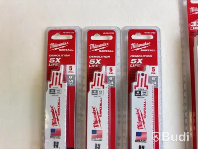 9 st. Förp. Tigersågblad Milwaukee, olika modeller