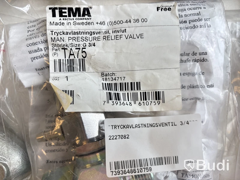 Parti med diverse kopplingar, olika modeller