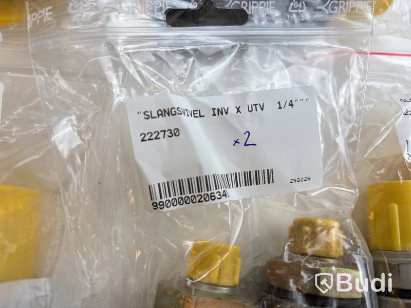 Parti med diverse kopplingar, olika modeller