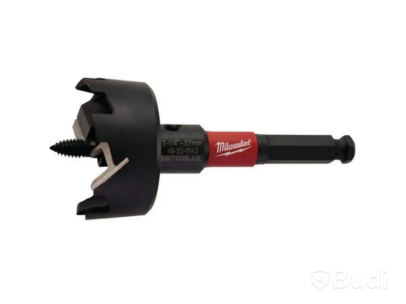 2 st. Borr Milwaukee, Switchblade selfeed, 57mm