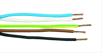 (NY) 8 st. Fk-kabel Amiga, 1,5 mm 100 m, olika modeller 