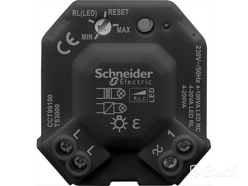 5 st. Dimmerpuck Schneider, Universal LED 100W BP
