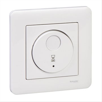 (NY) 5 st. EXXACT TIMER SCHNEIDER ELECTRIC, OMSTÄLLBAR 2-POL BP, VIT