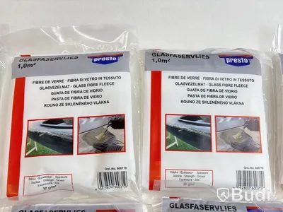 Parti med glasfibermatta och glasfiberväv Presto, 1 kvm