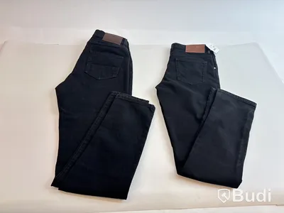 2 st. Damjeans Nytello, Leon 3201 och 3214, stl. 40, svart