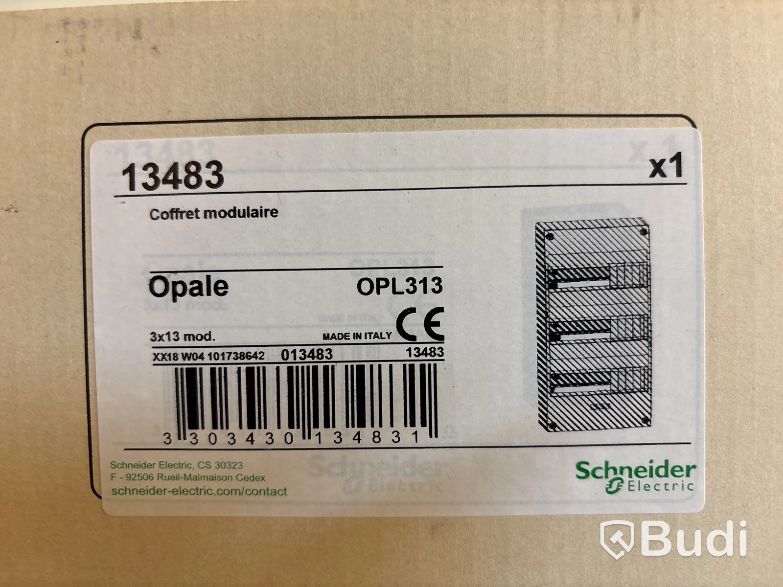 2 st. Kapsling Schneider Electric, olika sorter