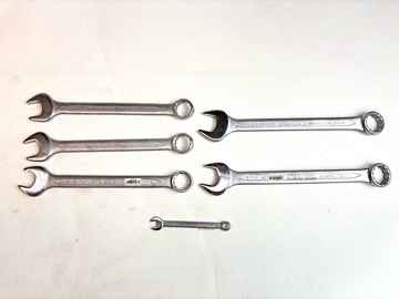 (NY) Parti med U-ringnycklar TENGTOOLS, olika storlekar